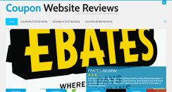 Desktop Screenshot of couponwebsitereviews.com